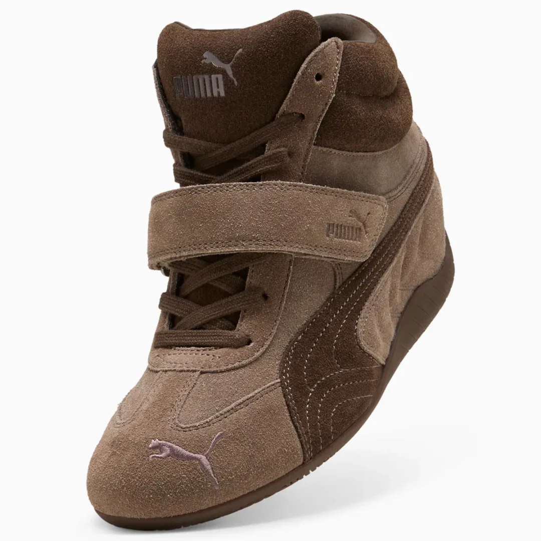 【2025年 12/4 発売】PUMA SPEEDCAT WEDGE “Totally Taupe/Chocolate” (プーマ スピードキャット ウェッジ) [407878-01]