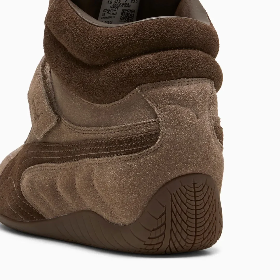 【2025年 12/4 発売】PUMA SPEEDCAT WEDGE “Totally Taupe/Chocolate” (プーマ スピードキャット ウェッジ) [407878-01]
