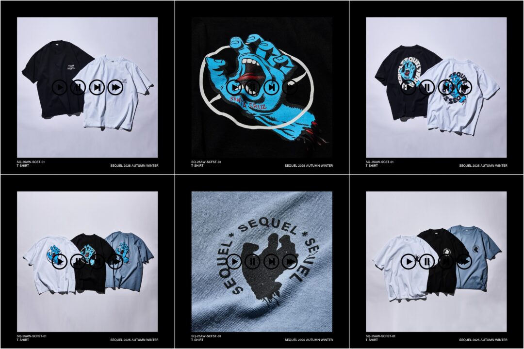 FRAGMENT × SANTA CRUZ × SEQUEL コラボアイテムが2025年 12/13 発売 (フラグメント 藤原ヒロシ サンタクルーズ シークエル)