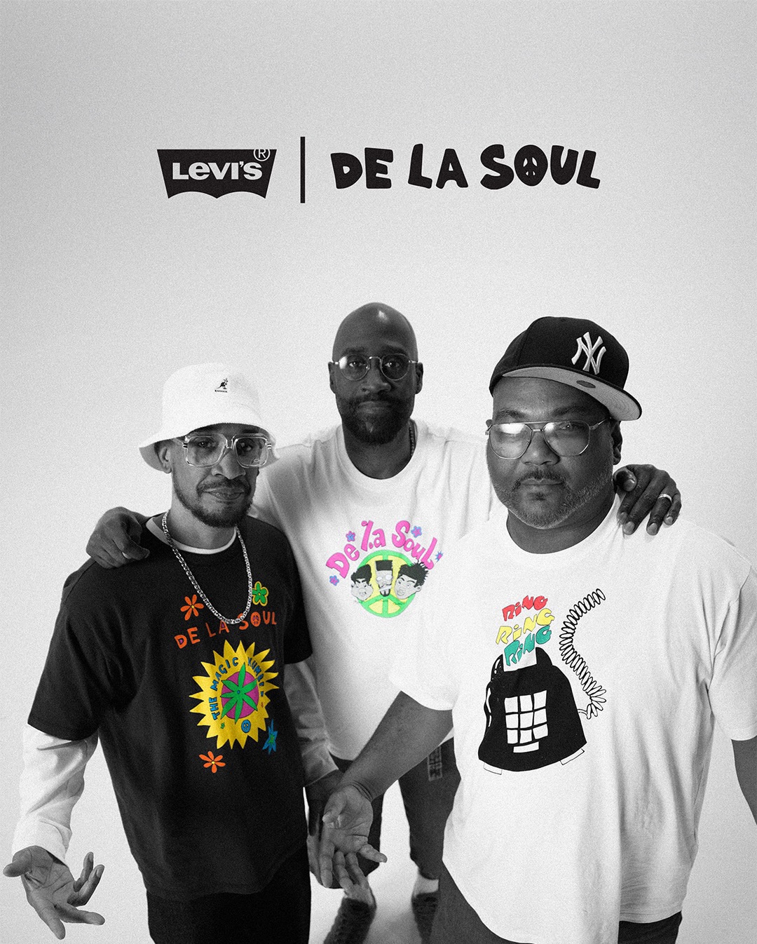 De La Soul × Levi’s 2025 FW Tee Collectionが2025年 12/8 発売 (デ・ラ・ソウル リーバイス)