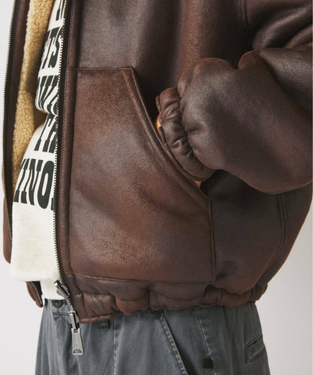 JOURNAL STANDARD relume 2025 FW “フェイクムートン リバーシブル フーディ ブルゾン”が12月下旬 発売 (ジャーナルスタンダード レリューム)