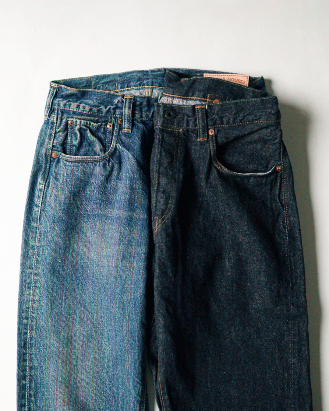 虹色に変わるデニム「内田縫製 レインボー」が予約販売 (UCHIDA HOUSEI Rainbow)