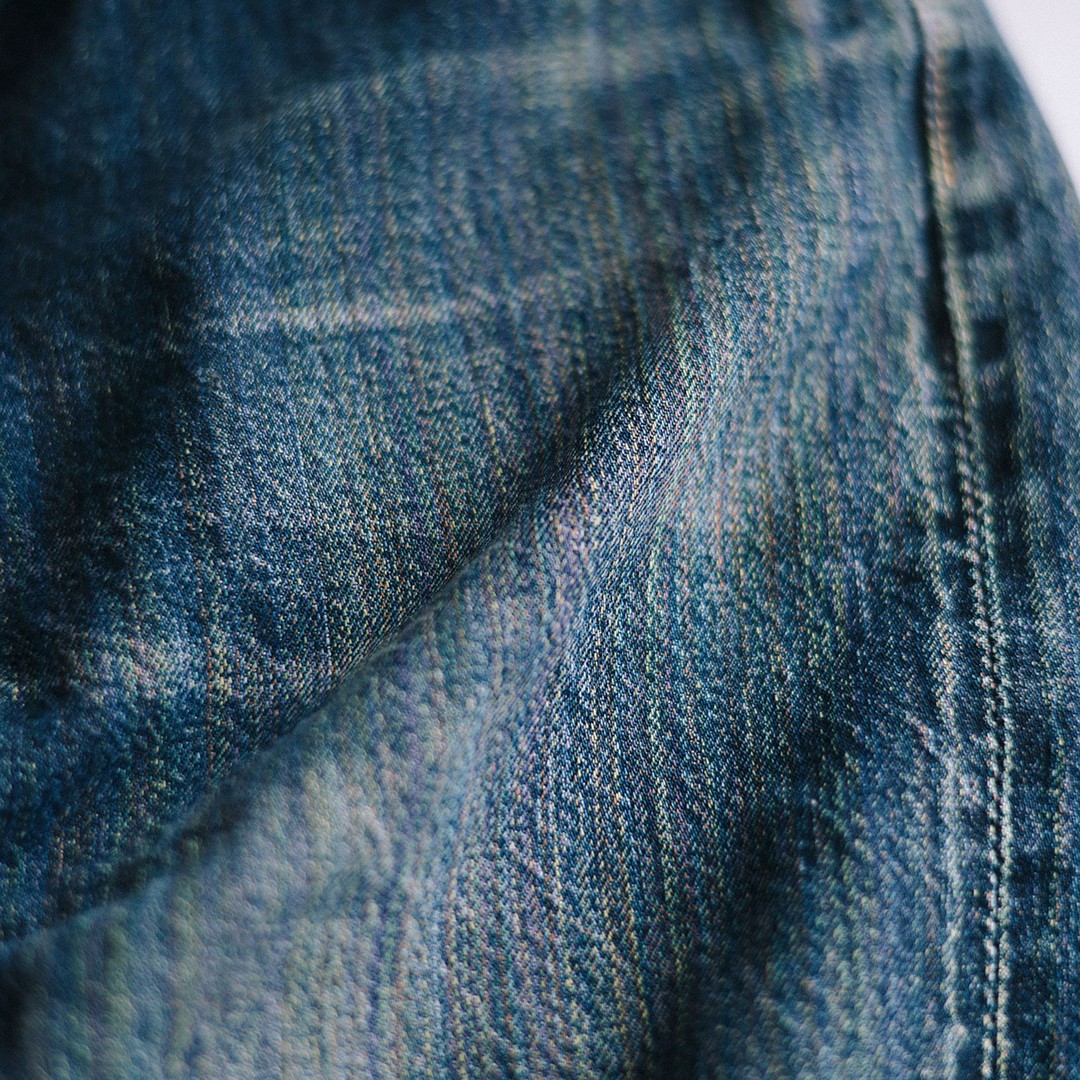 虹色に変わるデニム「内田縫製 レインボー」が予約販売 (UCHIDA HOUSEI Rainbow)