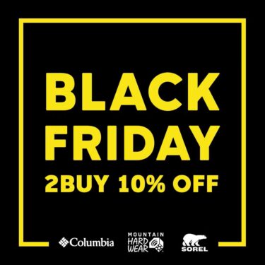 【ブラックフライデー 2025】コロンビア「BLACK FRIDAY」が12/1 9:59 まで開催 (Columbia セール SALE)