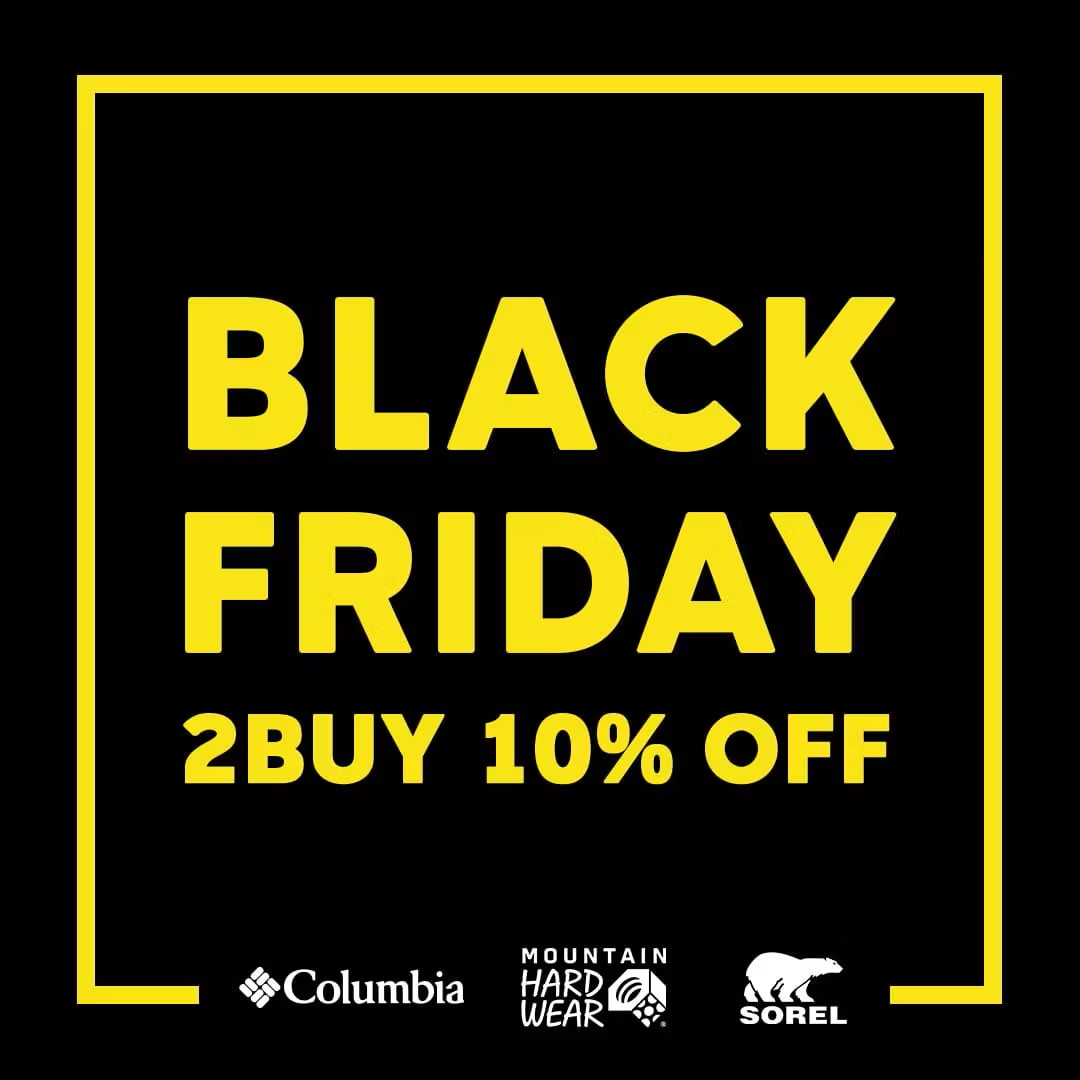 【ブラックフライデー 2025】コロンビア「BLACK FRIDAY」が12/1 9:59 まで開催 (Columbia セール SALE)
