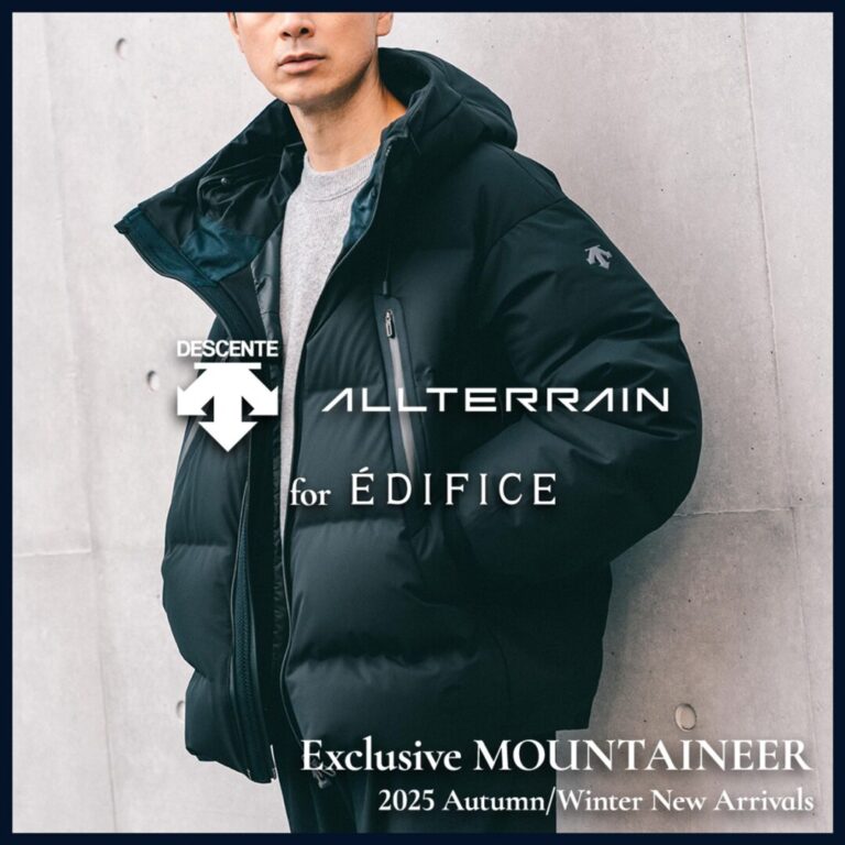 水沢ダウン　デサントオルテライン　エディフィス別注 DESCENTE ALLTERRAIN 水沢ダウン 別注 MOUNTAINEER/マウンテニア
