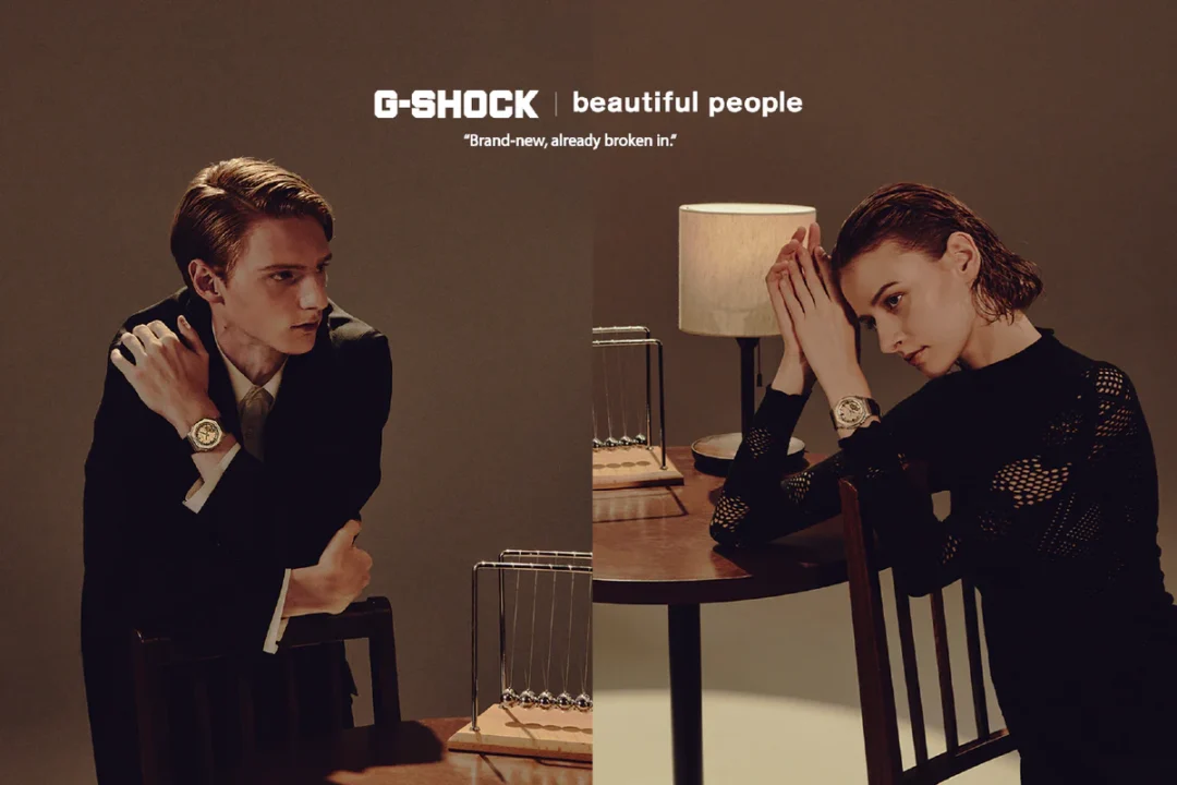 beautiful people × G-SHOCK コラボ「GM-S2110BP-5AJR」が2025年 12/6 発売 (ビューティフルピープル Gショック ジーショック)