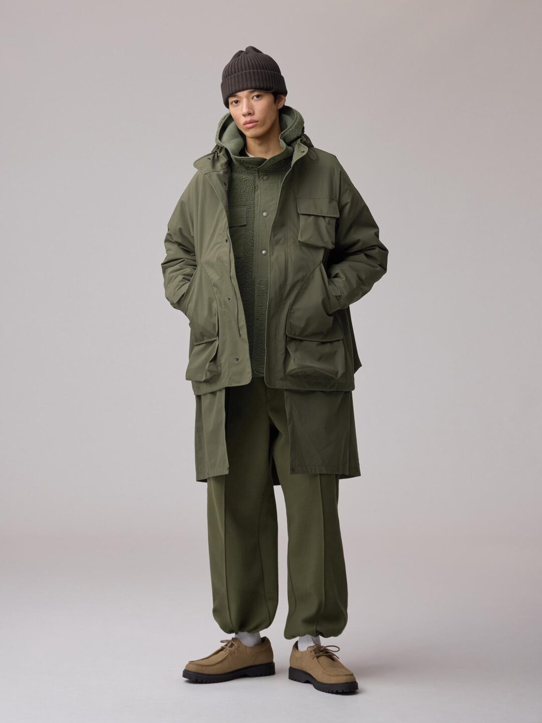 Engineered Garments × GU コラボレーションが2025年 12/5 発売 (ジーユー エンジニアド ガーメンツ)