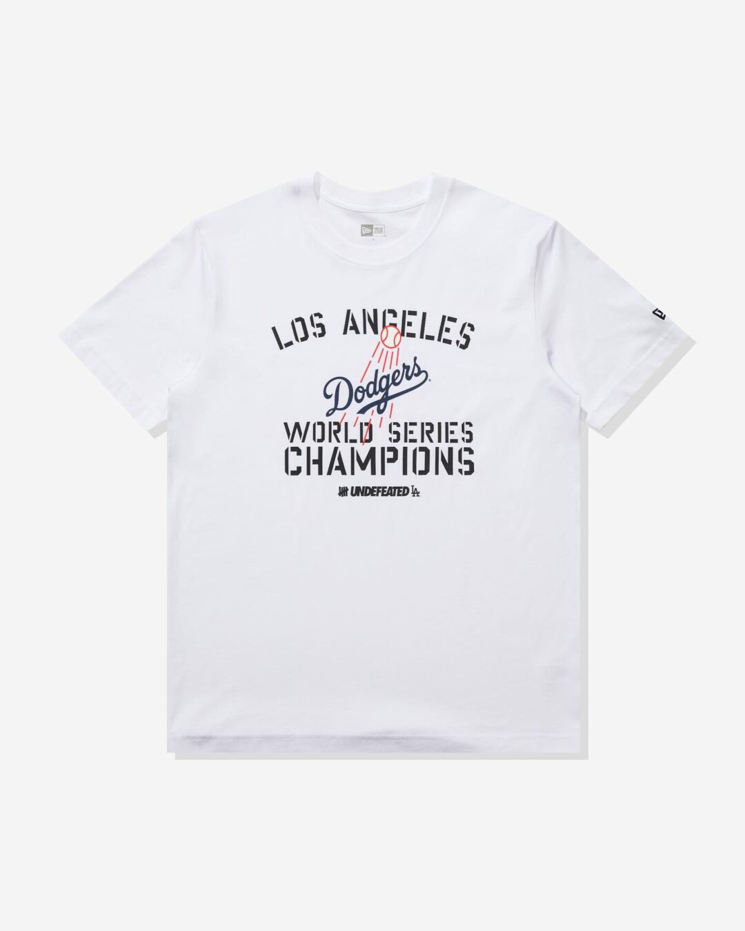 ドジャース連覇記念 UNDEFEATED x New Era x Dodgers “Stencil S/S Tee”が発売 (ワールドシリーズ アンディフィーテッド ニューエラ)