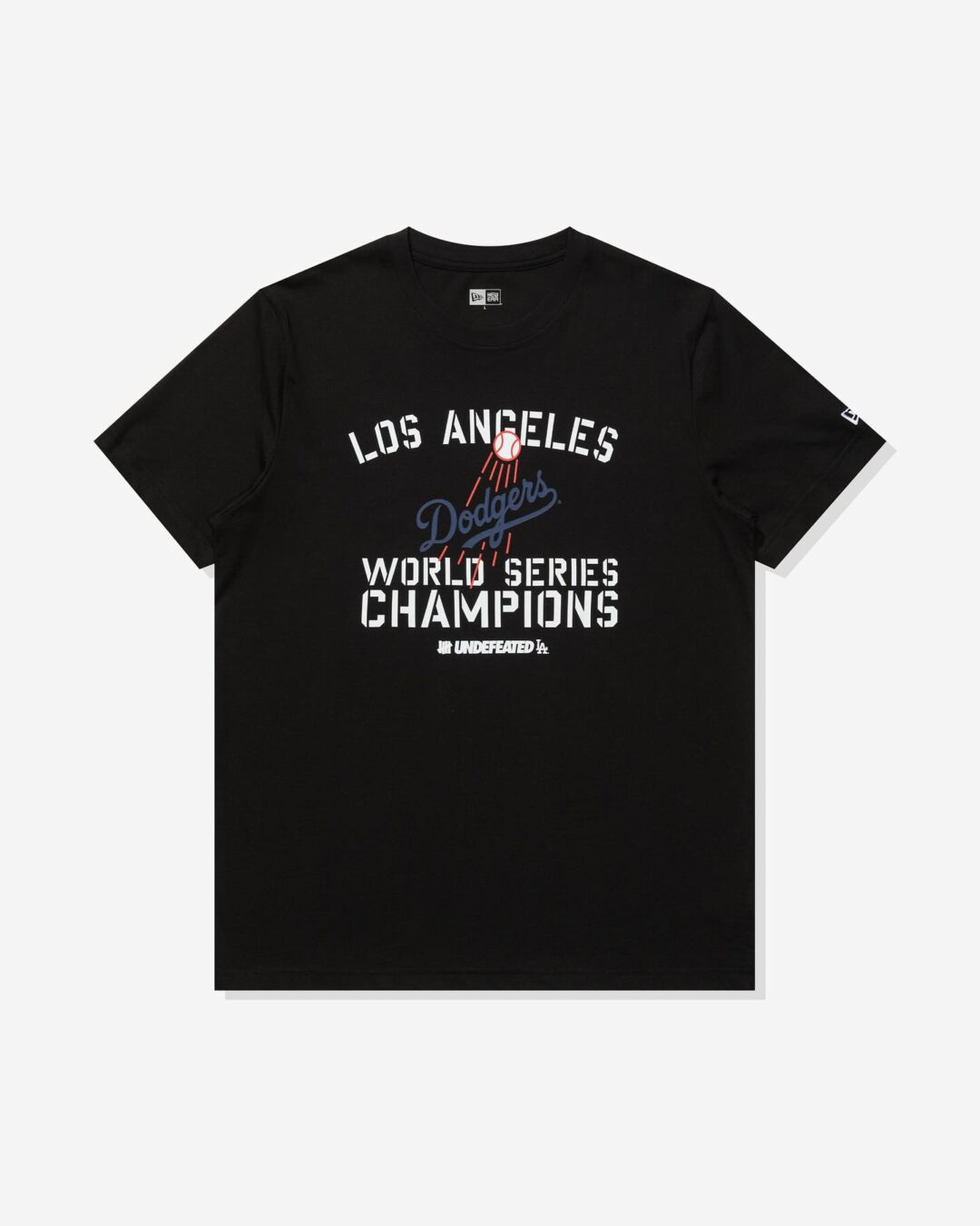 ドジャース連覇記念 UNDEFEATED x New Era x Dodgers “Stencil S/S Tee”が発売 (ワールドシリーズ アンディフィーテッド ニューエラ)