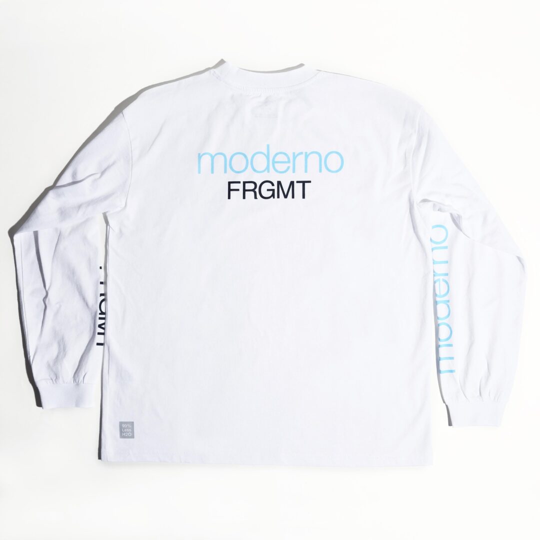 moderno × FRAGMENT L/S TEEが2025年 11月中旬 発売 (モデルノ フラグメント 藤原ヒロシ)