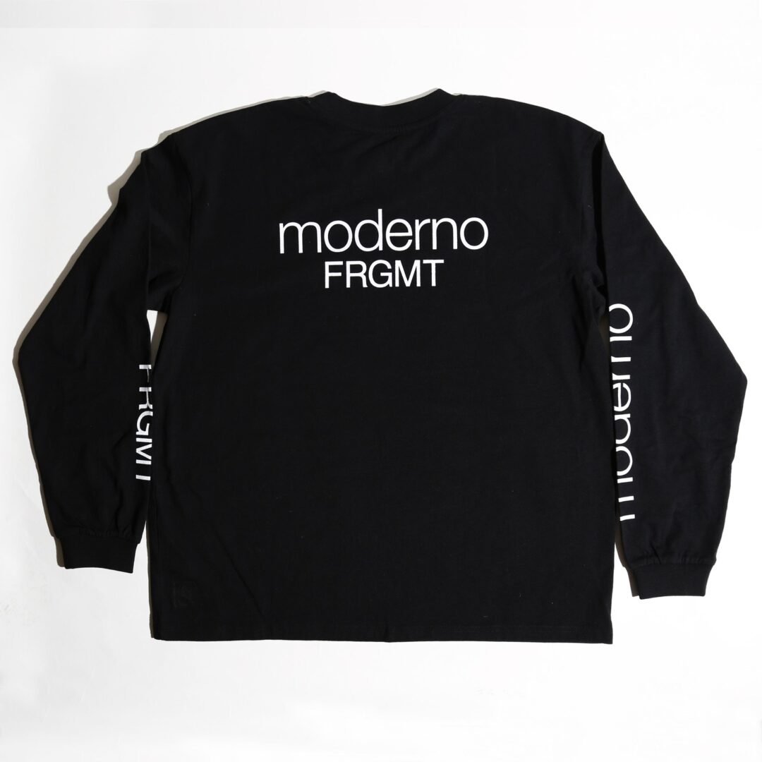 moderno × FRAGMENT L/S TEEが2025年 11月中旬 発売 (モデルノ フラグメント 藤原ヒロシ)