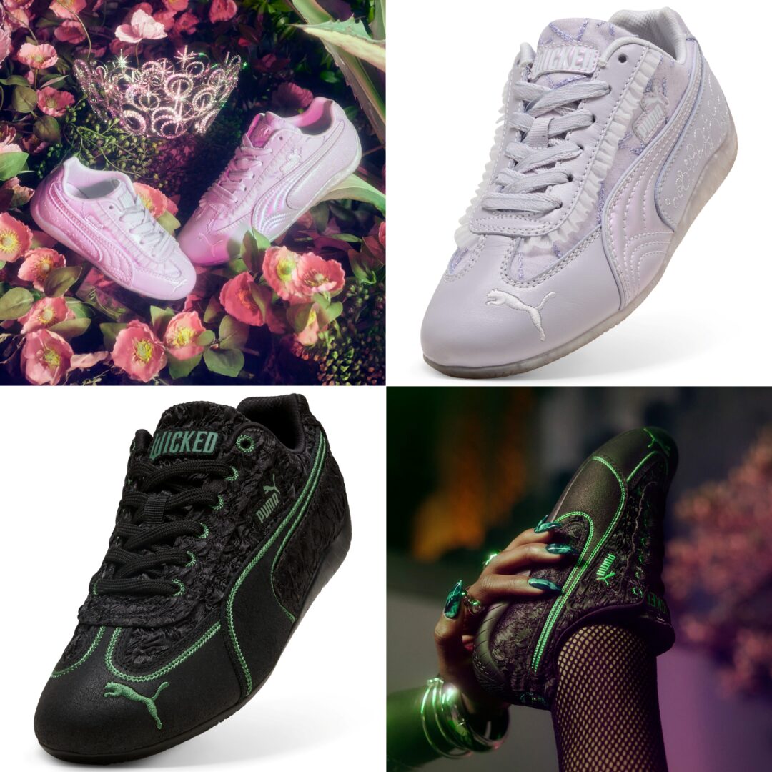 【2025年 11/5 発売】WICKED × PUMA SPEEDCAT “Goodness & Elphie” (ウィキッド プーマ スピードキャット “シルバースリッパ”) [407132-01/407137-01]