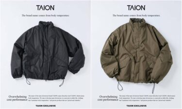 JOURNAL STANDARD relume × TAION 2025 FW 別注 "リバーシブル ショートモッズ ダウンブルゾン"が2026年 1月下旬 発売 (ジャーナル スタンダード タイオン)