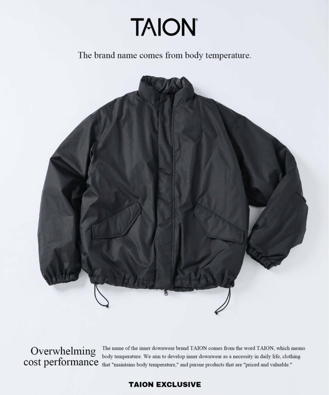 JOURNAL STANDARD relume × TAION 2025 FW 別注 “リバーシブル ショートモッズ ダウンブルゾン”が2026年 1月下旬 発売 (ジャーナル スタンダード タイオン)