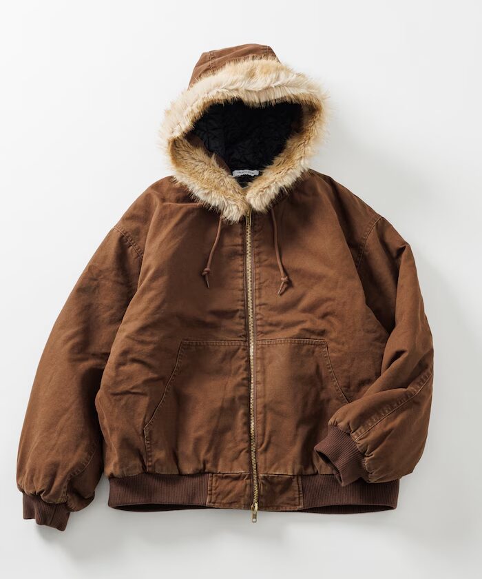 FREAK’S STORE 2025 FW “フェイクファー ジップアップ 中綿 フードブルゾン”が2025年 12月上旬 発売 (フリークスストア)