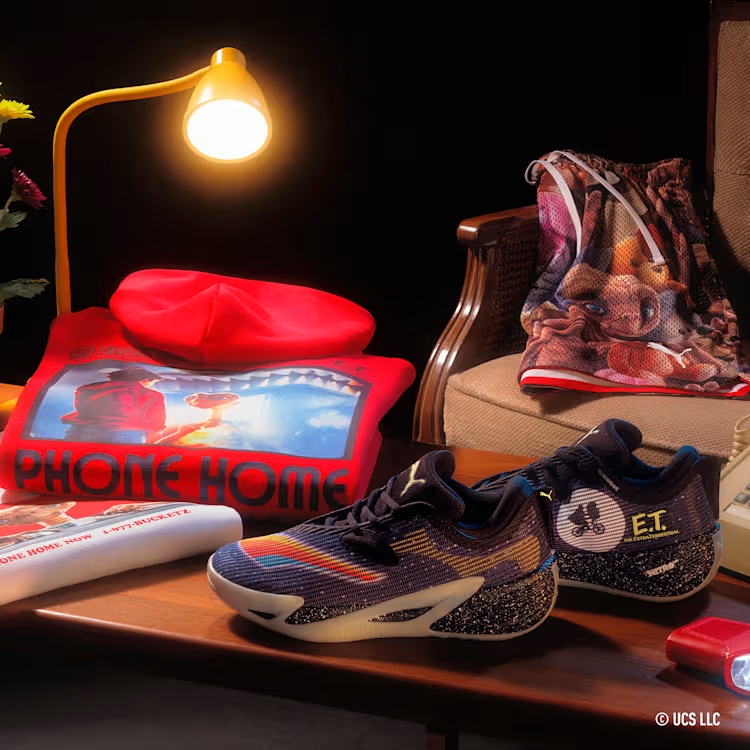 映画「E.T.」× PUMA 2025 FW コラボコレクションが12/19 発売 (イーティー プーマ)