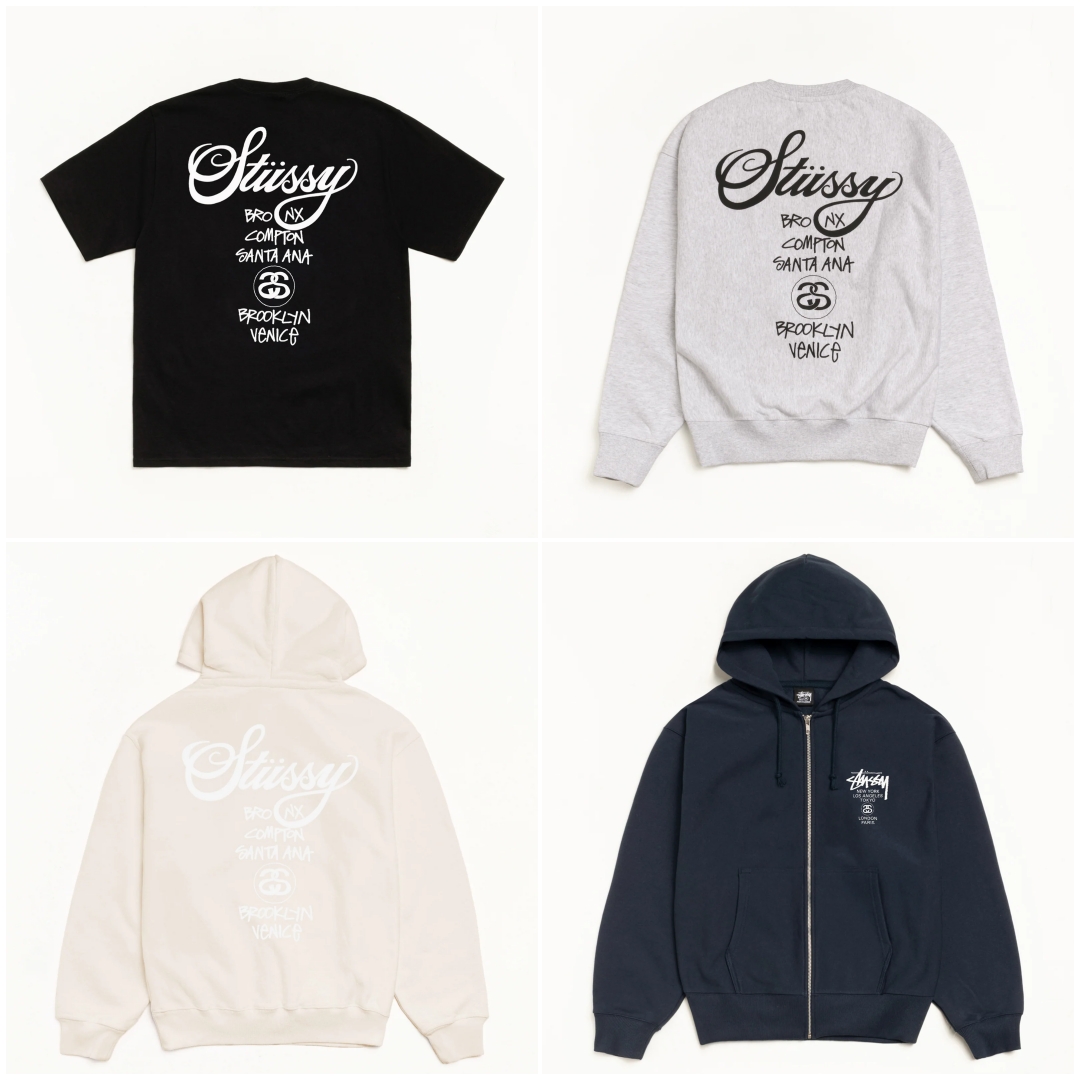 STUSSY 2025 HOLIDAY WORLD TOUR PACKが発売 (ステューシー ワールド ツアー パック)
