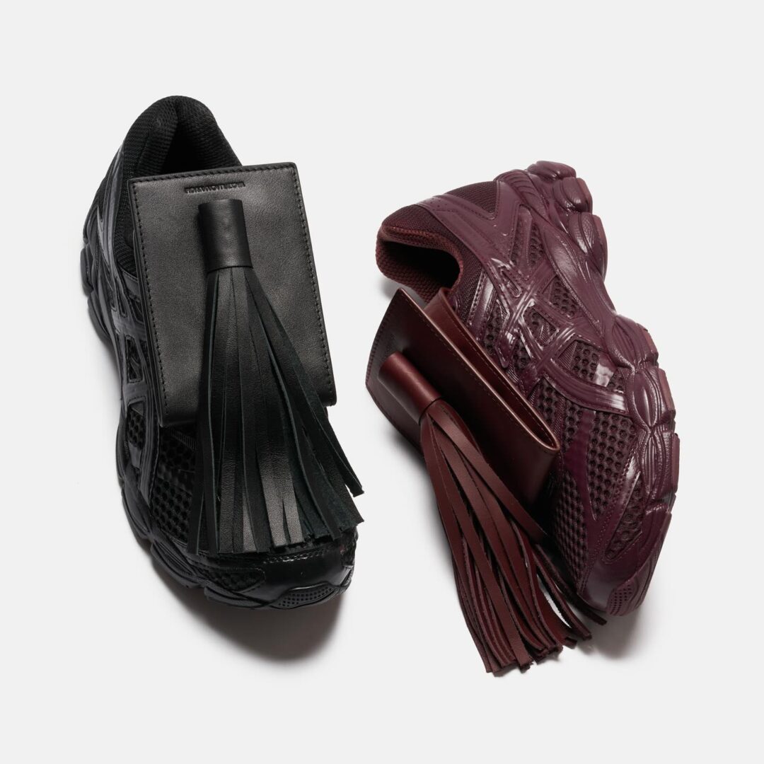 【2025年 10/31 発売】FIDAN NOVRUZOVA × ASICS GEL-CUMULUS 16 “Black/Dark Cherry” (フィダン・ノブルゾバ アシックス ゲルキュムラス)