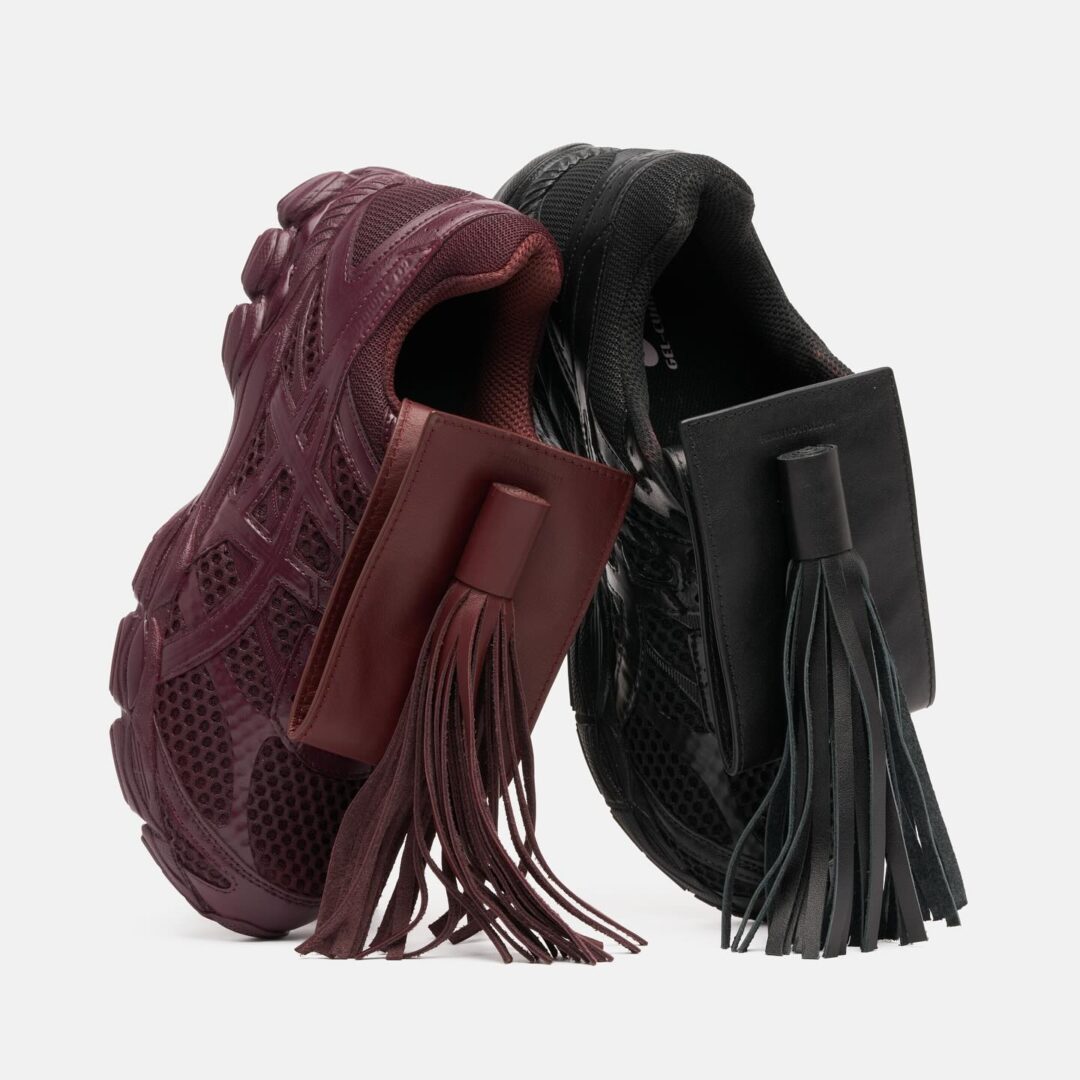 【2025年 10/31 発売】FIDAN NOVRUZOVA × ASICS GEL-CUMULUS 16 “Black/Dark Cherry” (フィダン・ノブルゾバ アシックス ゲルキュムラス)