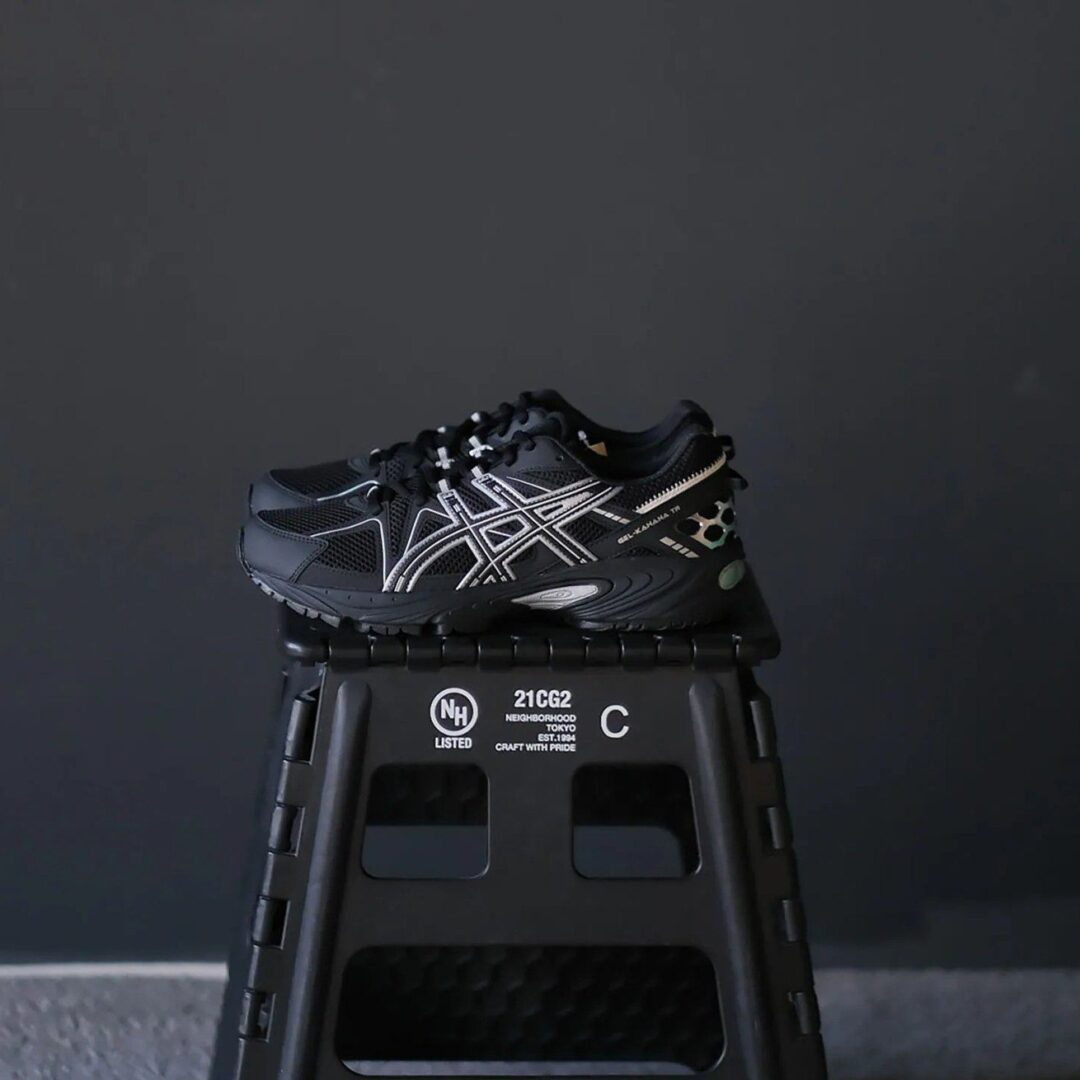 【2025年 発売】ASICS GEL-KAHANA TR NEXUS “Black/Silver” (アシックス ゲルカハナ ネクサス “ブラック/シルバー”) [1203A390.001]