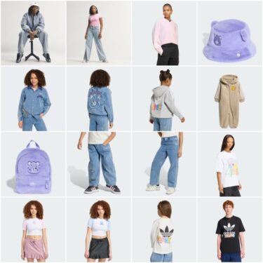 ケアベア × アディダス コラボアパレルコレクションが2026年 7/15 発売 (Care Bears adidas Originals)