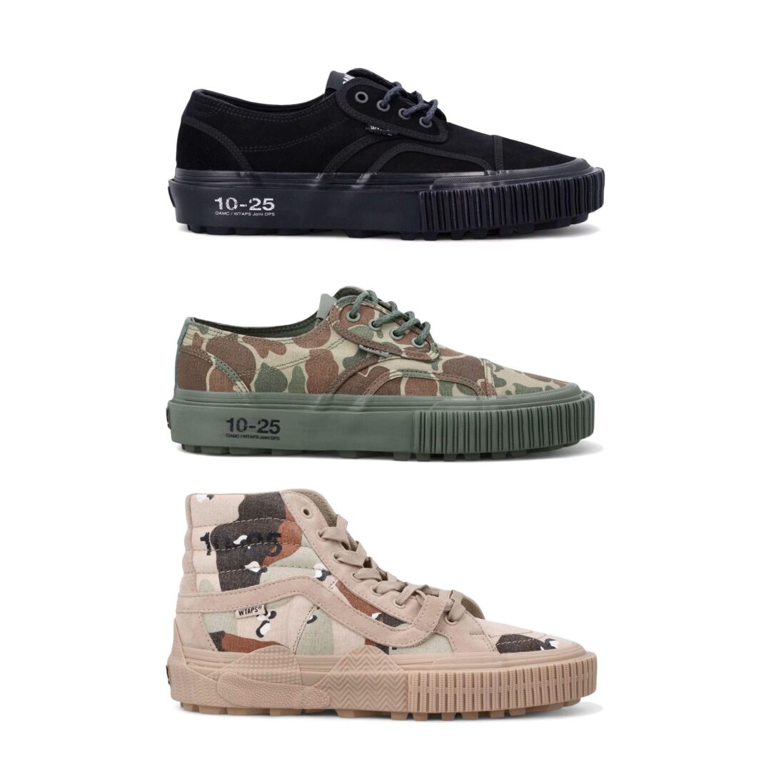 【2025年 11/20 発売予定】WTAPS × OAMC × VANS "SK8-HI LUG & SEYLYNN LUG" (オーエーエムシー ダブルタップス バンズ)