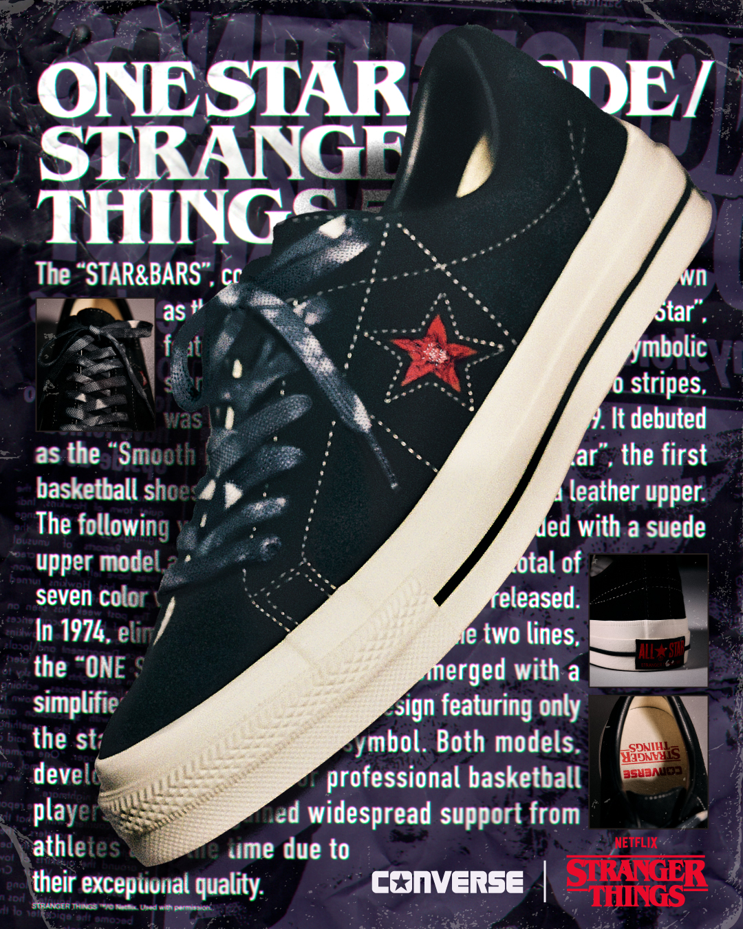 【2025年 11/27 発売】Stranger Things × CONVERSE コラボコレクション (ストレンジャー・シングス コンバース)
