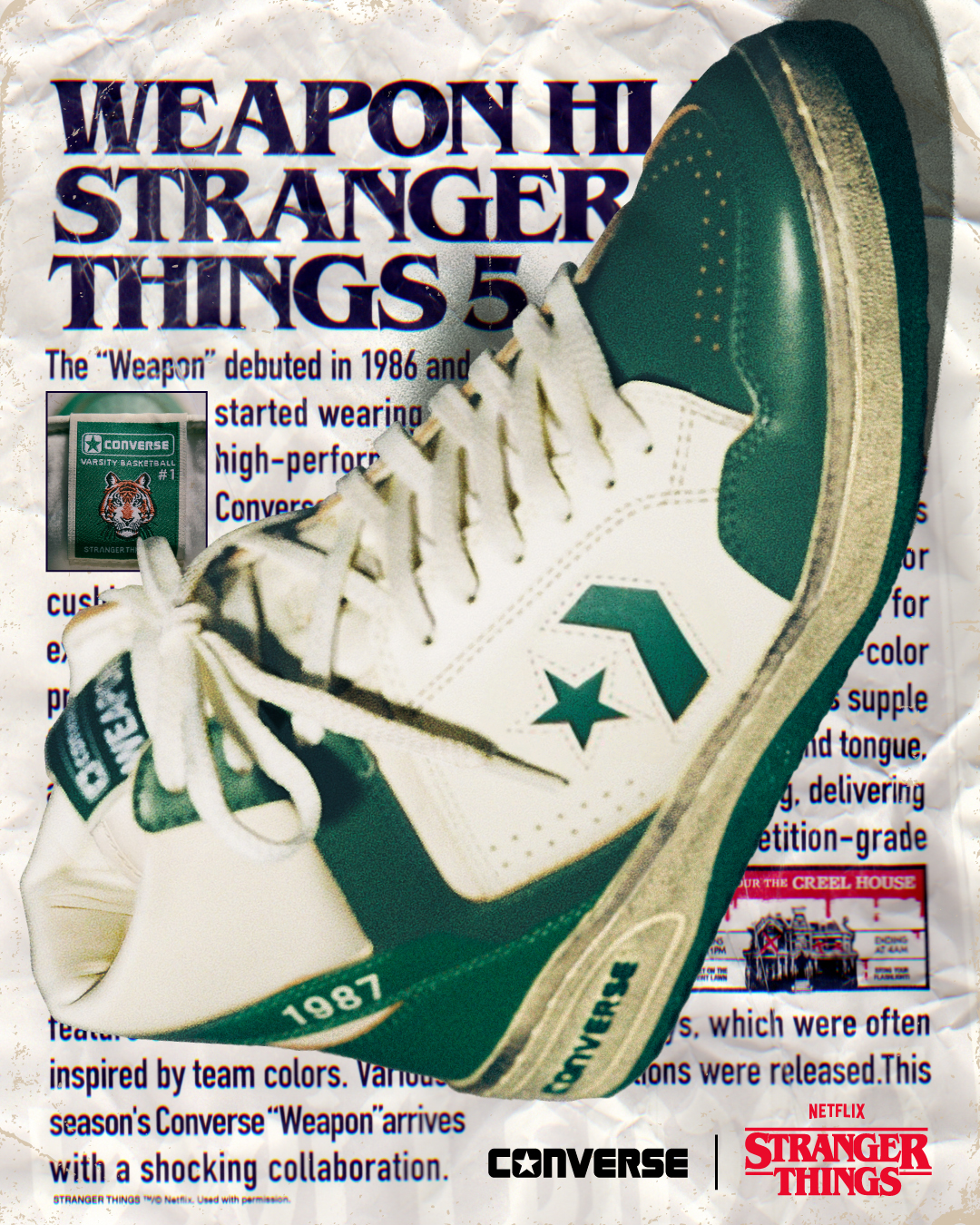 【2025年 11/27 発売】Stranger Things × CONVERSE コラボコレクション (ストレンジャー・シングス コンバース)