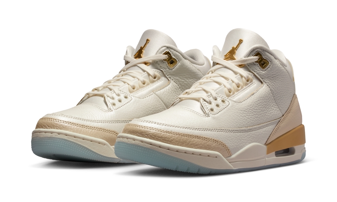 【2025年 11/22 発売】NIKE W AIR JORDAN 3 RETRO “Champagne and Oysters” (ナイキ エア ジョーダン 3 レトロ “シャンパン オイスターズ”) [IB2255-100]