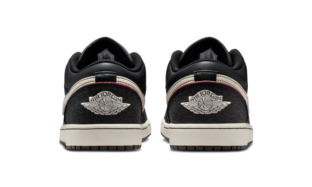 【2025年 12/29 発売】NIKE AIR JORDAN 1 LOW “Black Denim//Racer Pink” (ナイキ エア ジョーダン ロー “ブラックデニム/ピンク”) [IR0842-010]