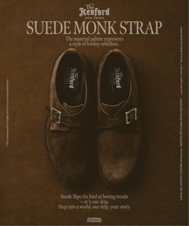 JOURNAL STANDARD / The Kenford Fineshoes 別注 "SUEDE MONK STRAP"が2025年 12月上旬 発売 (ジャーナルスタンダード ケンフォード ファインシューズ モンクストラップ)