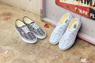 【2025年 12/1 発売】VANS AUTHENTIC "I LOVE" Black/White (バンズ オーセンティック "アイラブ") [VN000Z75W00/VN000EGACJI]