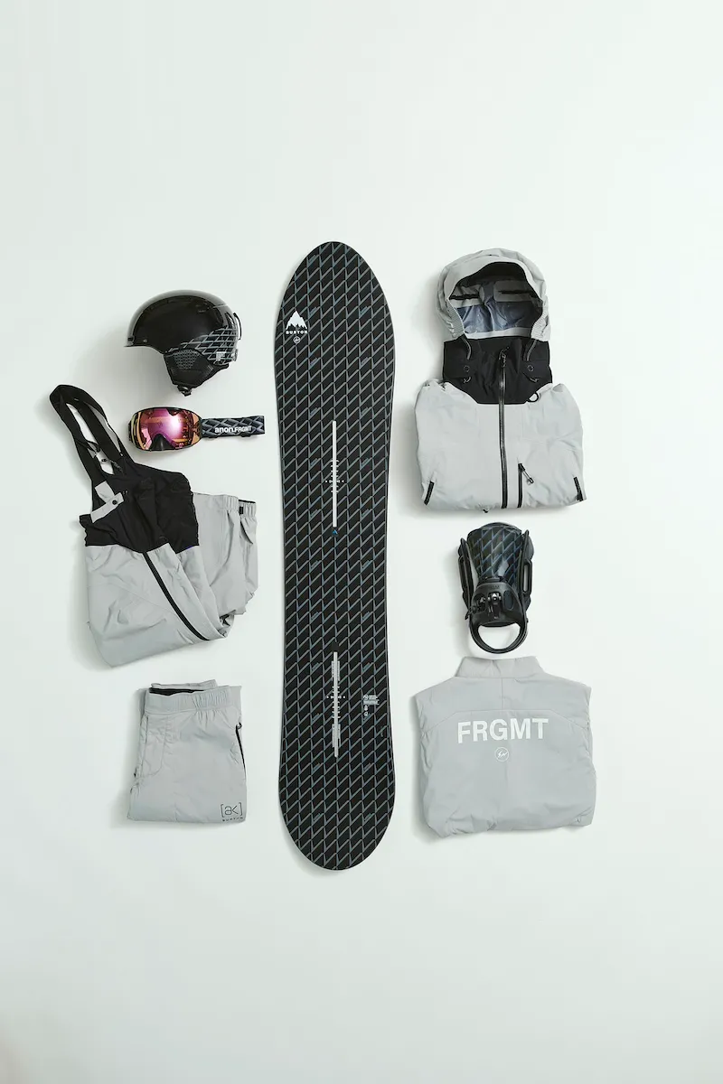 FRAGMENT × BURTON 2025 FW コラボコレクションが11/13 発売 (フラグメント 藤原ヒロシ バートン)