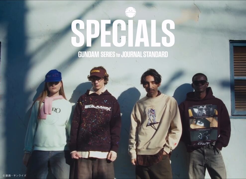 GUNDAM SERIES for JOURNAL STANDARD 2025 FW コラボアイテムが11/15 & 12月上旬 発売 (機動戦士ガンダム ジャーナルスタンダード)