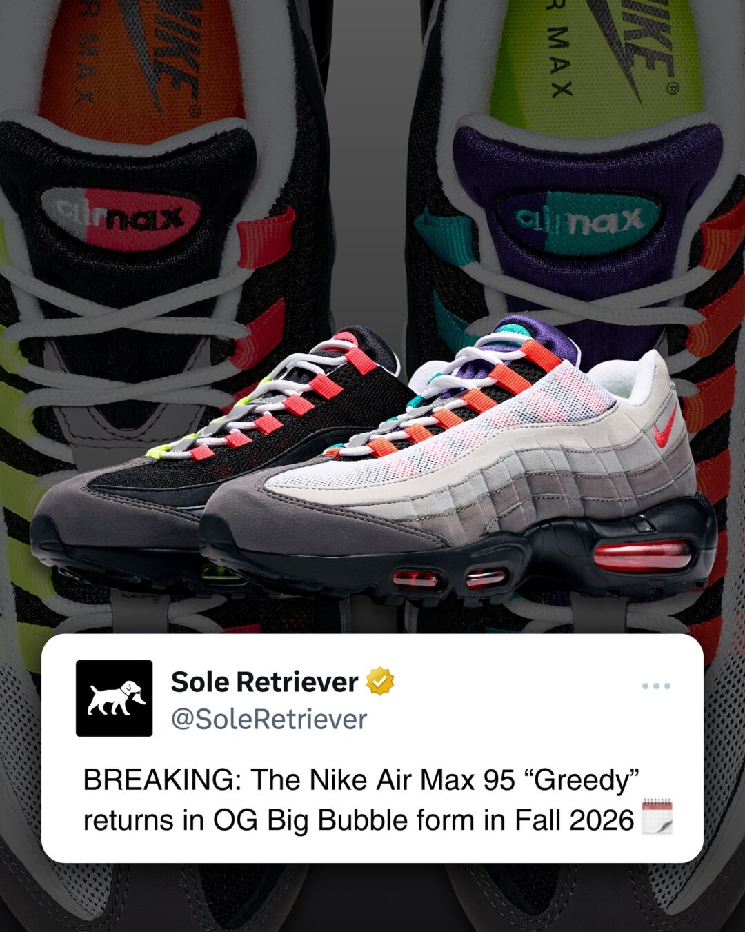 【2025年 発売予定】NIKE AIR MAX 95 BIG BUBBLE “What The/GREEDY” (ナイキ エア マックス ビッグバブル "ワット・ザ/グリーディ") [IM2211-001]