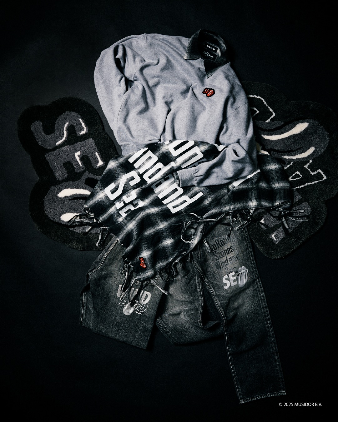 WIND AND SEA x The Rolling Stones 2025 FW コラボが11/29 発売 (ウィンダンシー ローリング・ストーンズ)