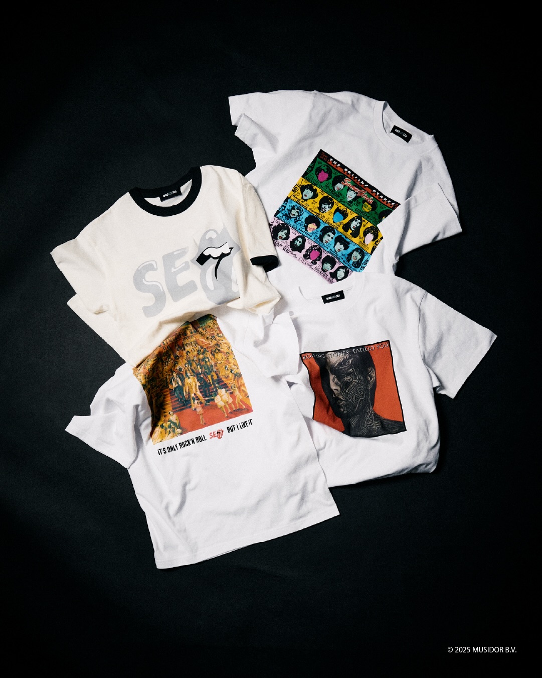 WIND AND SEA x The Rolling Stones 2025 FW コラボが11/29 発売 (ウィンダンシー ローリング・ストーンズ)