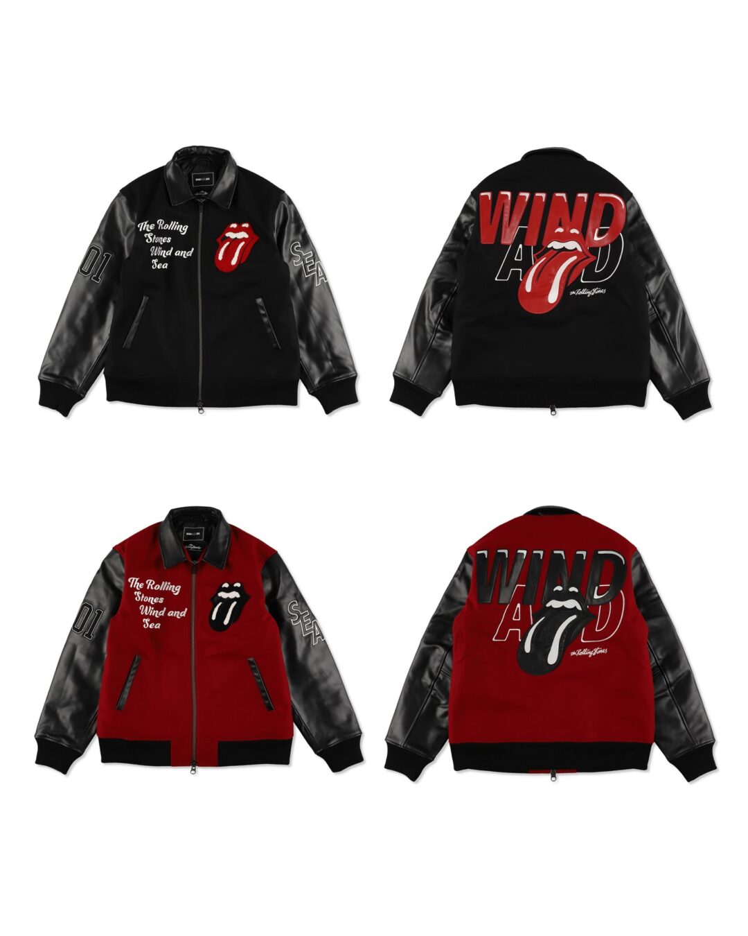WIND AND SEA x The Rolling Stones 2025 FW コラボが11/29 発売 (ウィンダンシー ローリング・ストーンズ)