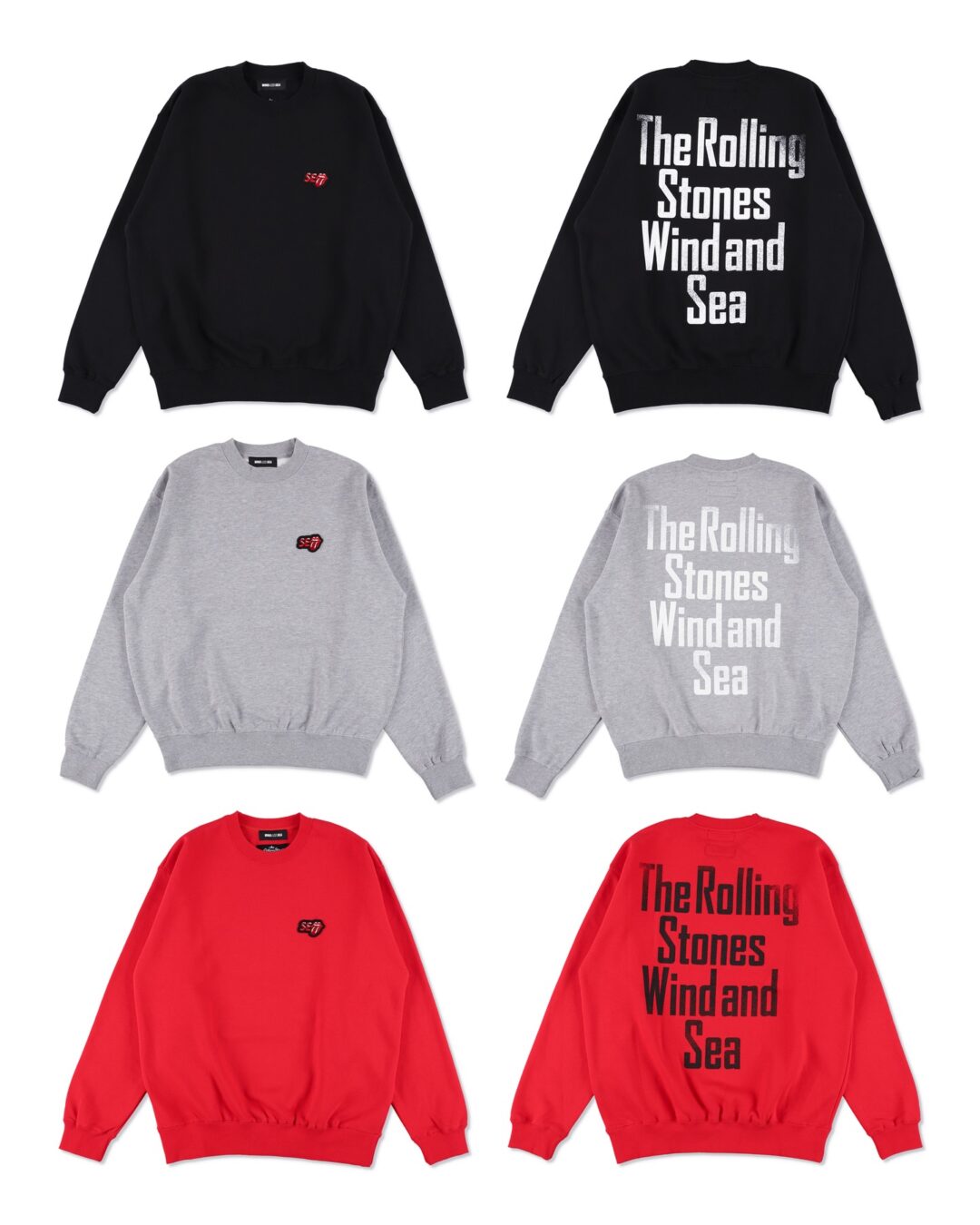 WIND AND SEA The Rolling Stones 本日最終出品 The Rolling Stones × WIND AND SEA 2025.11.29(SAT) DROP #windandsea