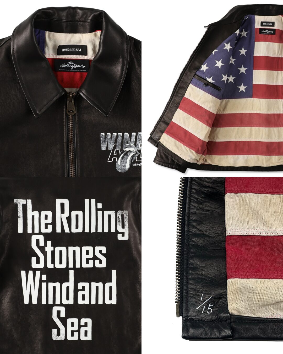 WIND AND SEA x The Rolling Stones 2025 FW コラボが11/29 発売 (ウィンダンシー ローリング・ストーンズ)