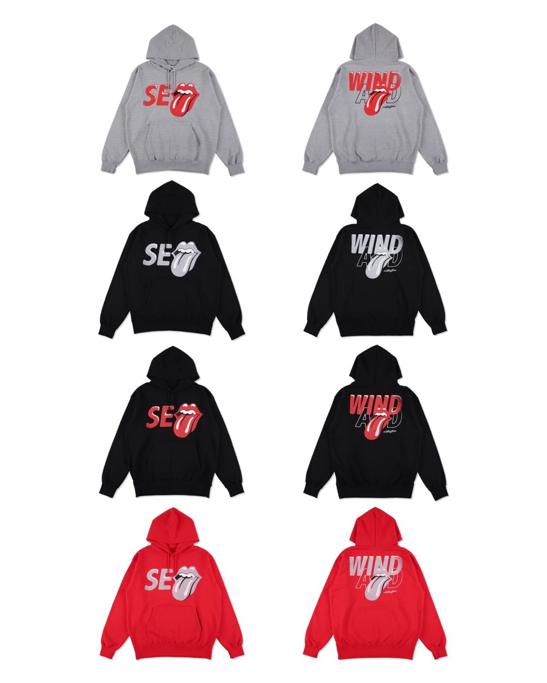WIND AND SEA x The Rolling Stones 2025 FW コラボが11/29 発売 (ウィンダンシー ローリング・ストーンズ)