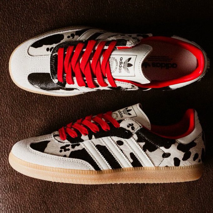 【2025年 11/28 発売】adidas Originals W SAMBA OG “Cow Print” (アディダス オリジナルス サンバ “カウプリント”) [KI6956]