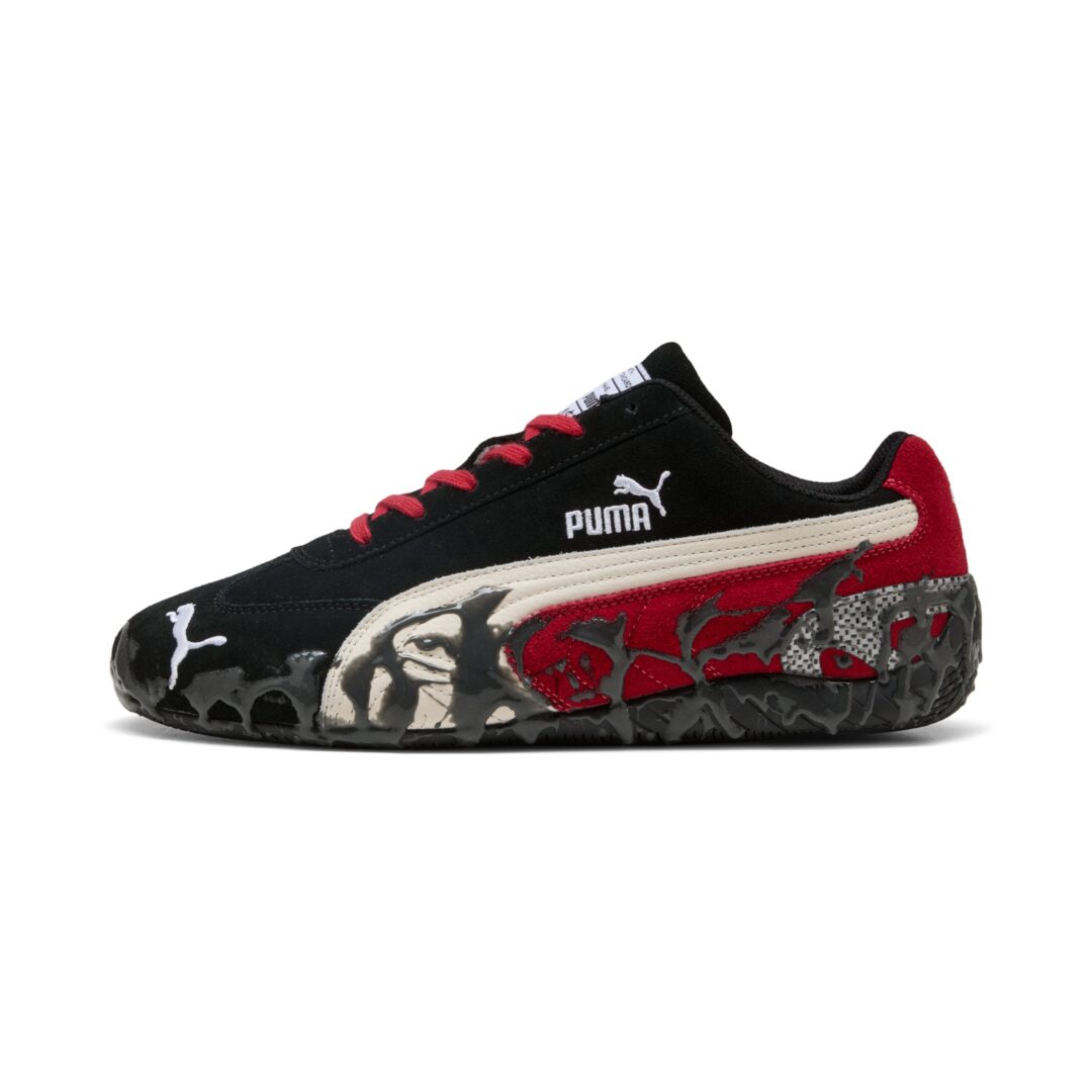 【2025年 11/21 発売予定】PUMA × A$AP ROCKY SPEEDCAT “Black/Red Rhythm/Frosted Ivory” (プーマ エイサップ・ロッキー スピードキャット) [408519-01]