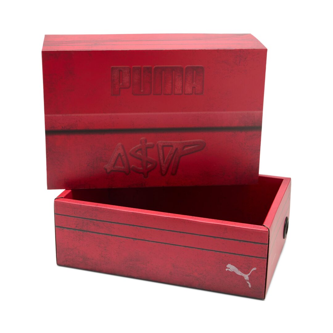 【2025年 11/21 発売予定】PUMA × A$AP ROCKY SPEEDCAT “Black/Red Rhythm/Frosted Ivory” (プーマ エイサップ・ロッキー スピードキャット) [408519-01]