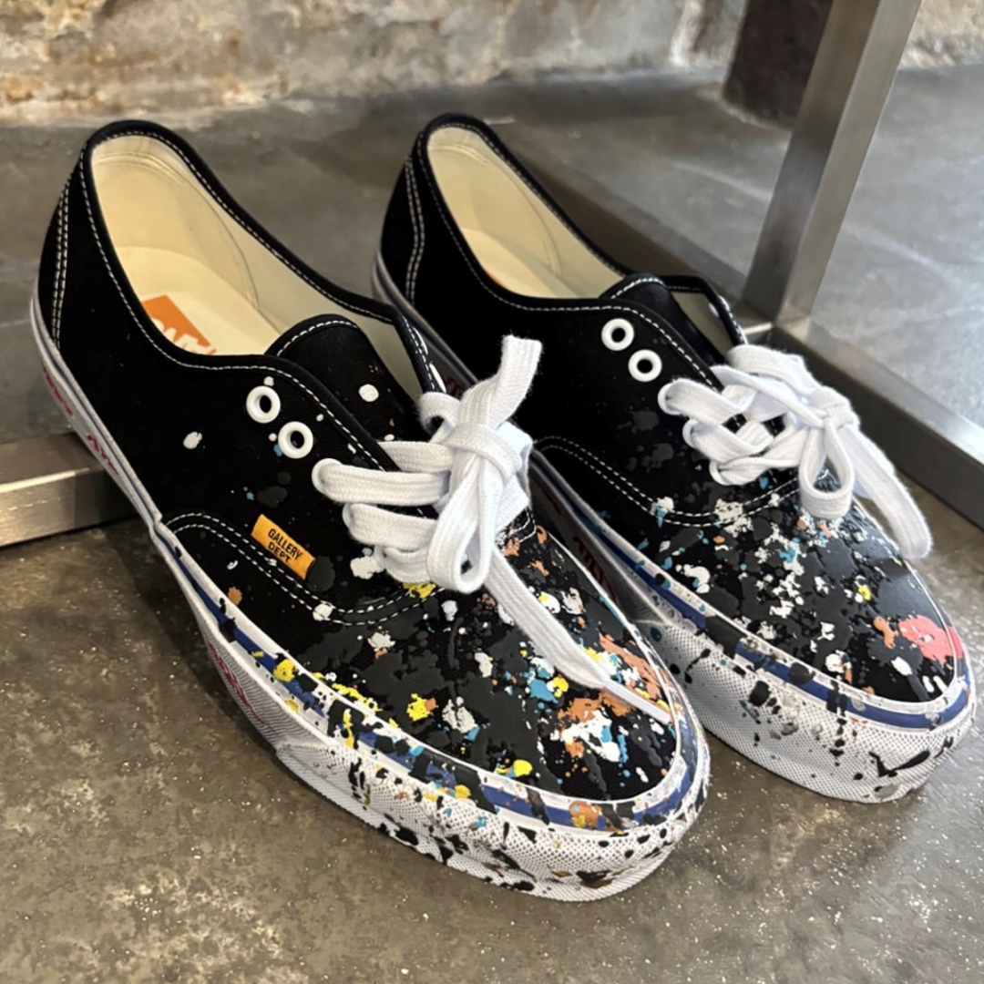 【2025年 12/11 発売】GALLERY DEPARTMENT × VANS AUTHENTIC 44 “Black” (ギャラリーデプト バンズ オーセンティック “ブラック”) [VN000EEUBLA]