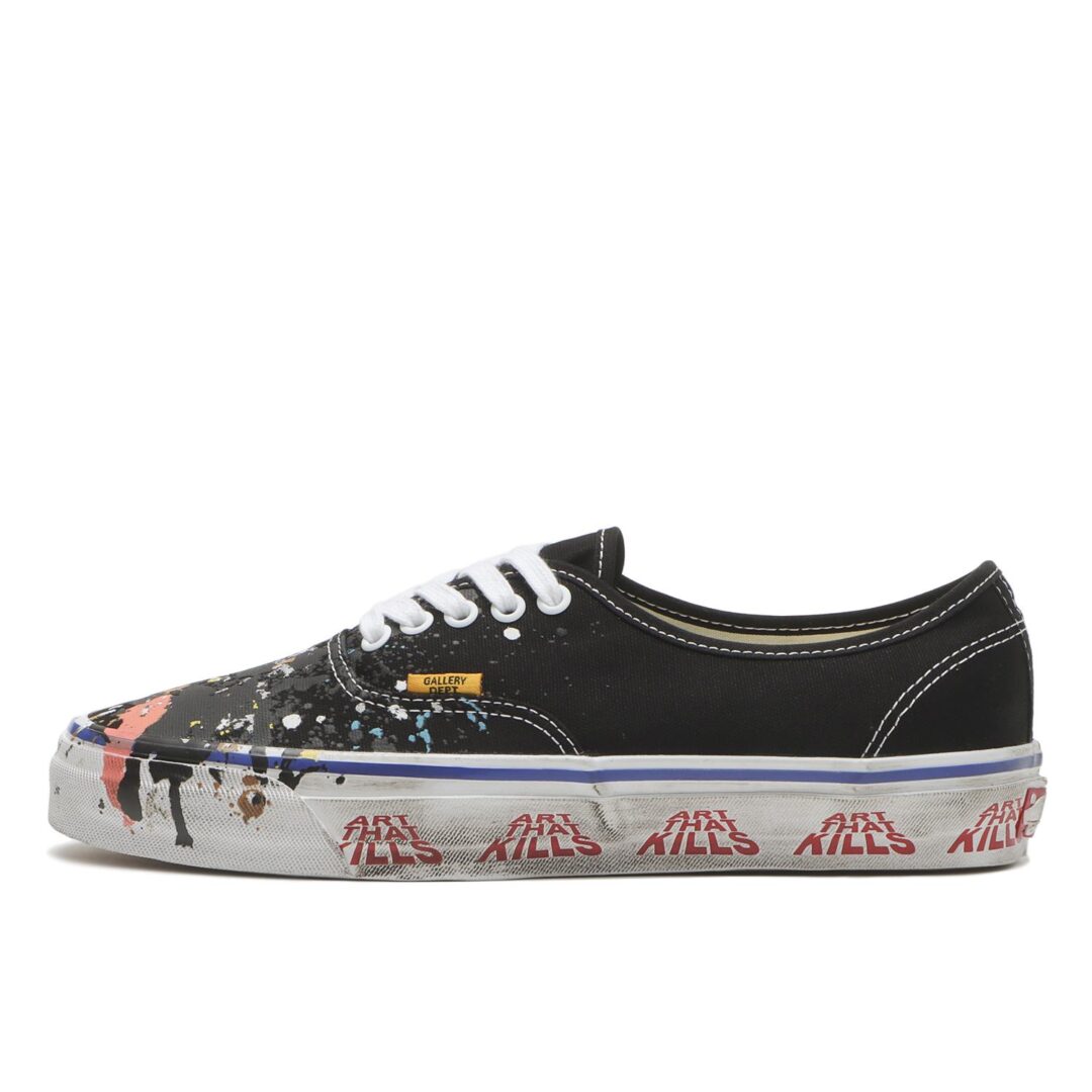 【2025年 12/12 発売】GALLERY DEPARTMENT × VANS AUTHENTIC 44 “Black” (ギャラリーデプト バンズ オーセンティック “ブラック”) [VN000EEUBLA]