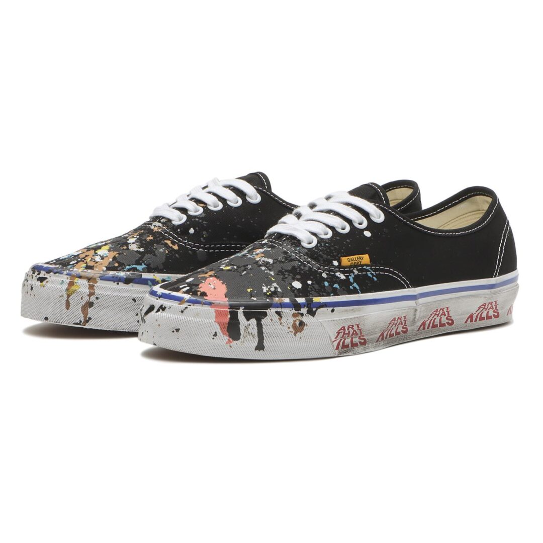 【2025年 12/12 発売】GALLERY DEPARTMENT × VANS AUTHENTIC 44 “Black” (ギャラリーデプト バンズ オーセンティック “ブラック”) [VN000EEUBLA]