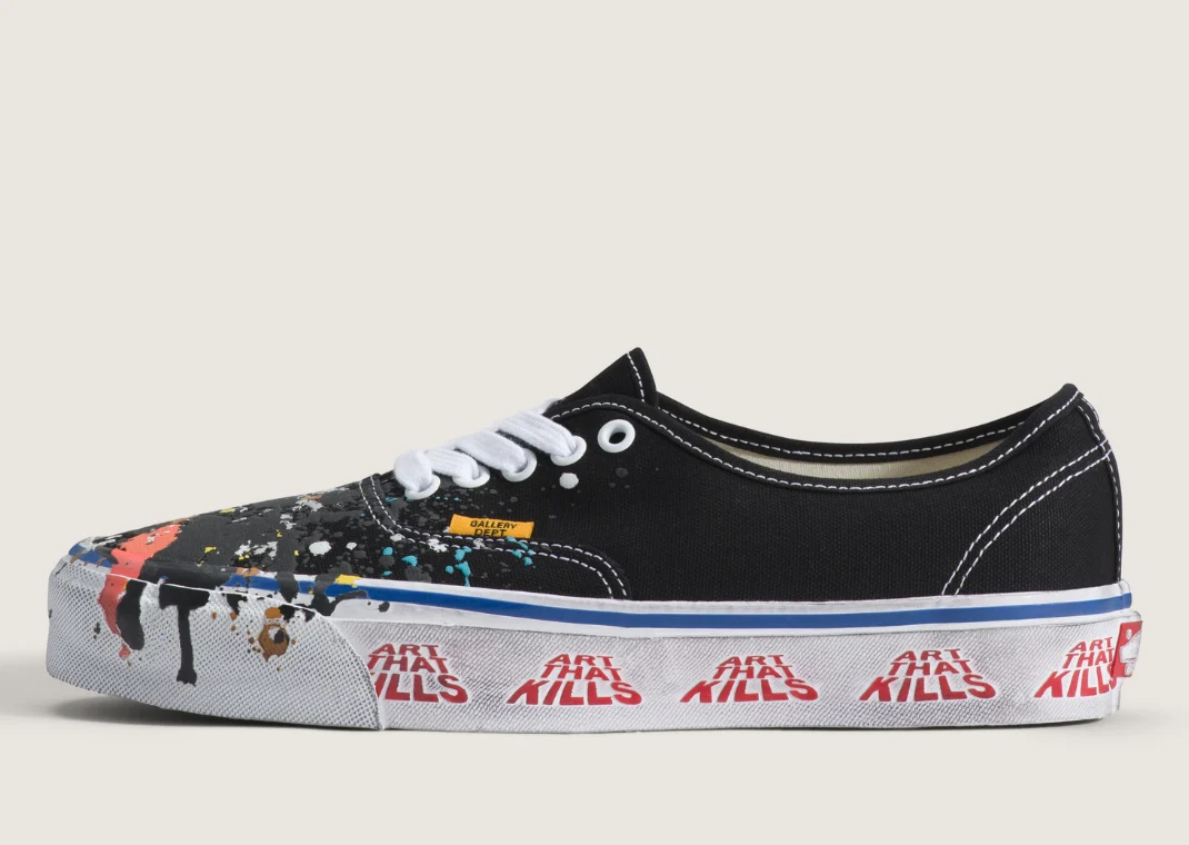 【2025年 12/11 発売】GALLERY DEPARTMENT × VANS AUTHENTIC 44 “Black” (ギャラリーデプト バンズ オーセンティック “ブラック”) [VN000EEUBLA]