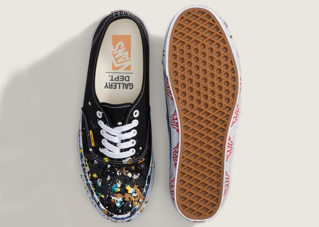【2025年 12/11 発売】GALLERY DEPARTMENT × VANS AUTHENTIC 44 “Black” (ギャラリーデプト バンズ オーセンティック “ブラック”) [VN000EEUBLA]